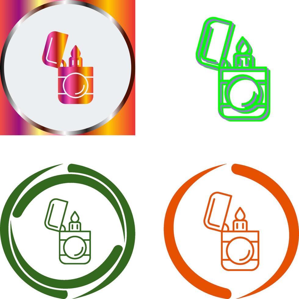 Lighter Icon Design vector