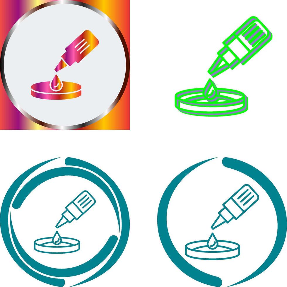 Dropper Icon Design vector