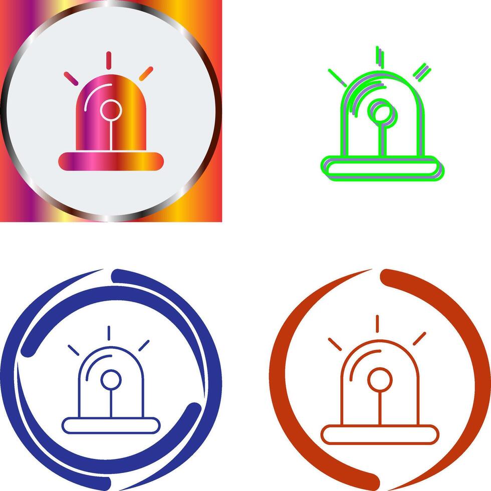 Siren Icon Design vector