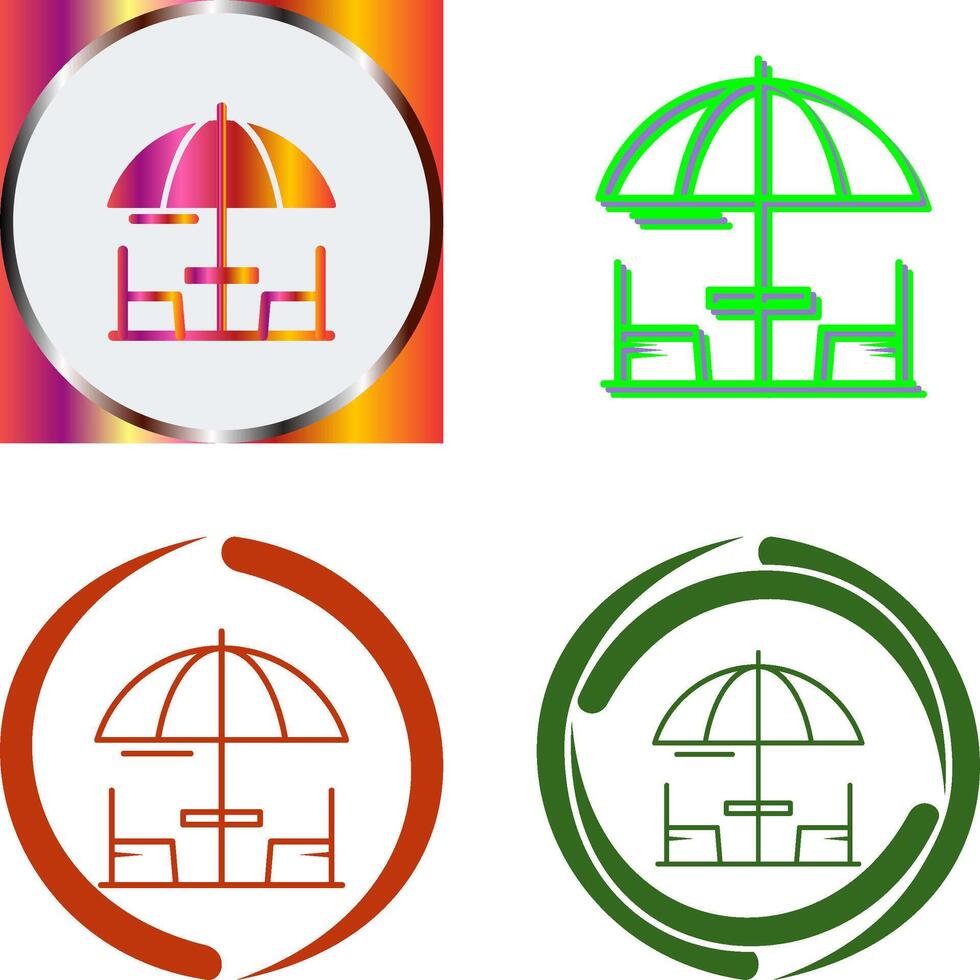 Umbrella Icon Design vector