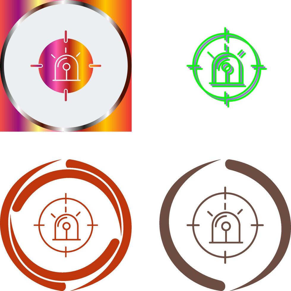 Alert Icon Design vector