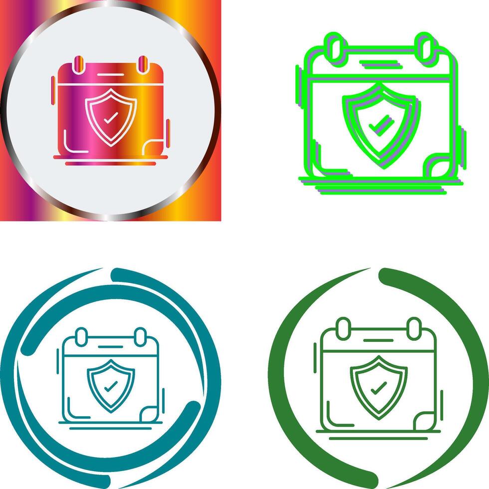 Period Time Icon Design vector