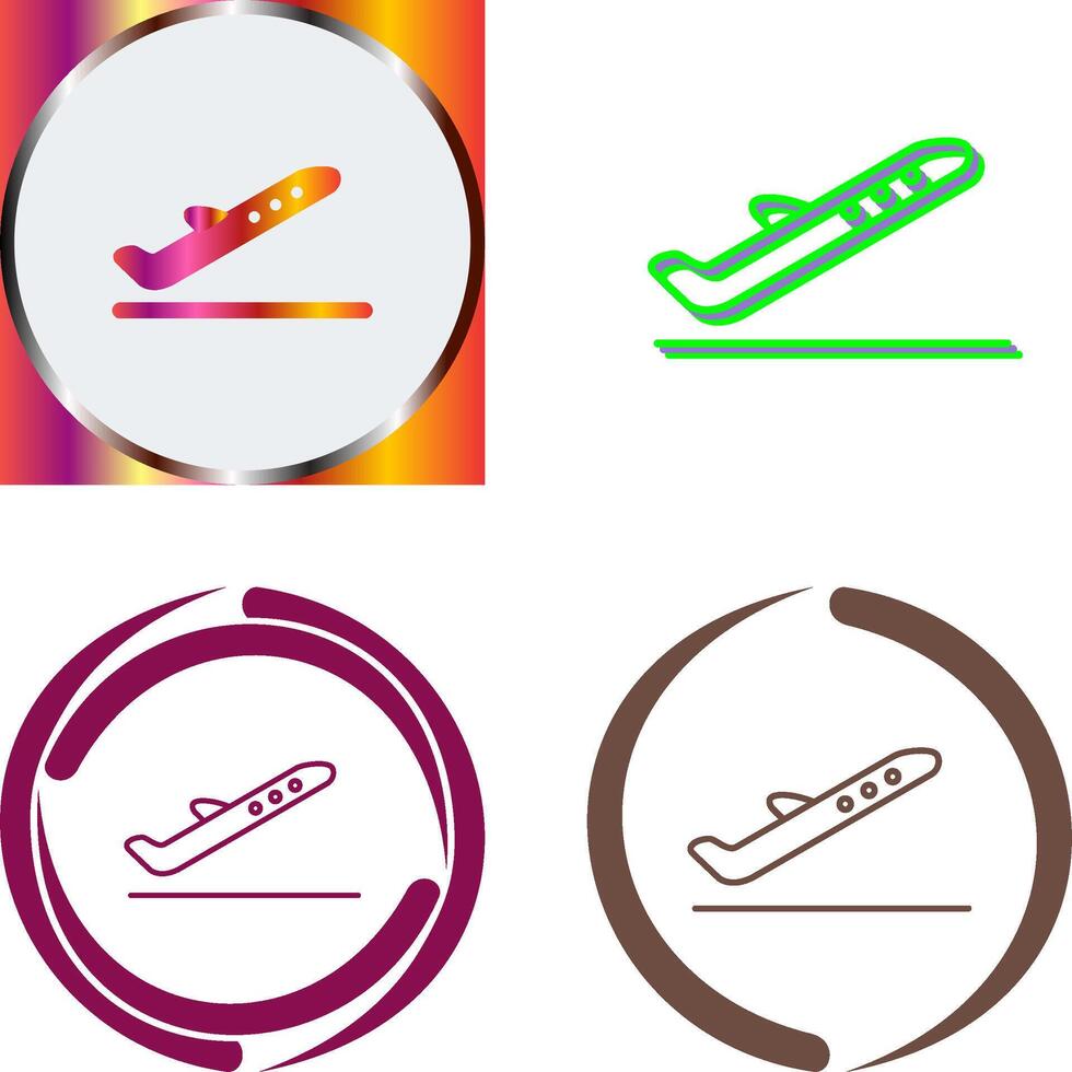 Departure Icon Design vector