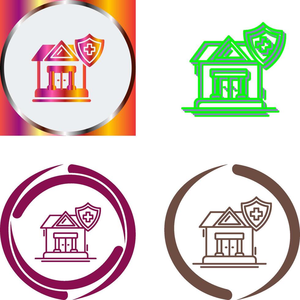 Health Protection Icon Design vector