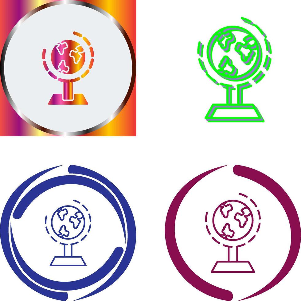 Geography Icon Design vector