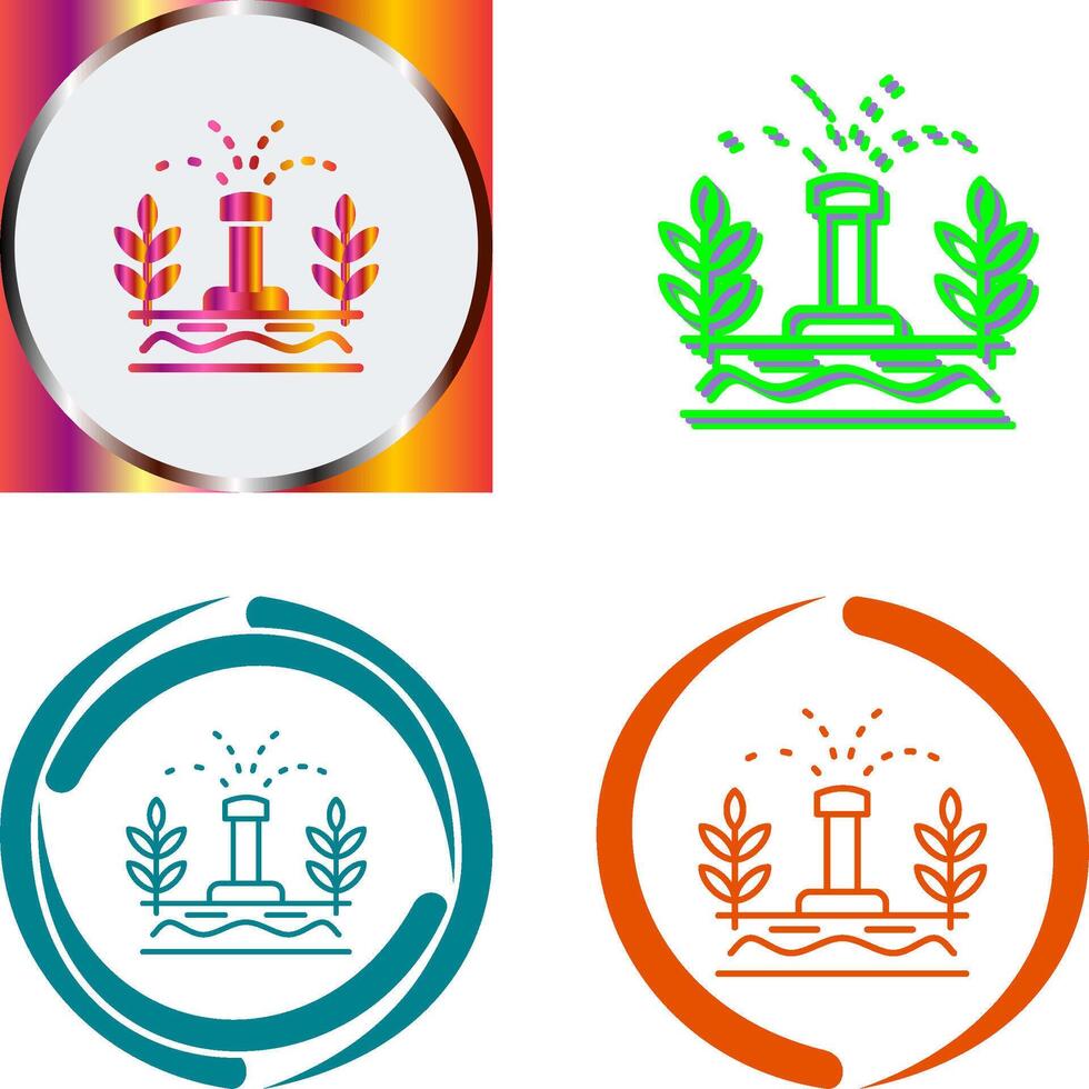 Sprinkler Icon Design vector