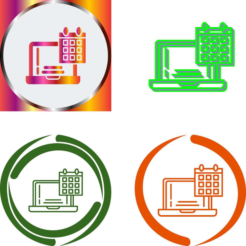 Calendar Icon Design vector