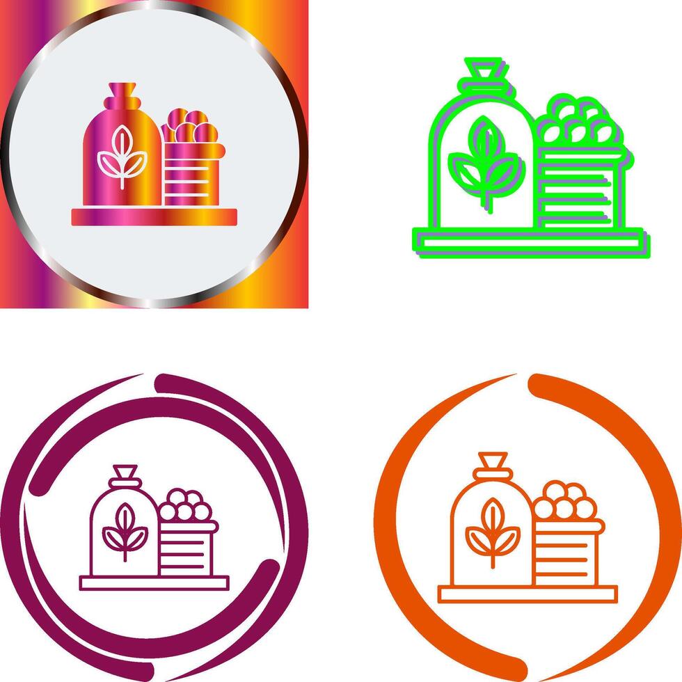 Harvest Icon Design vector