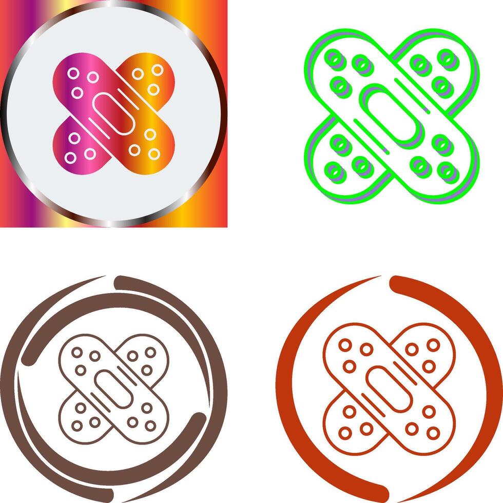 Bandage Icon Design vector