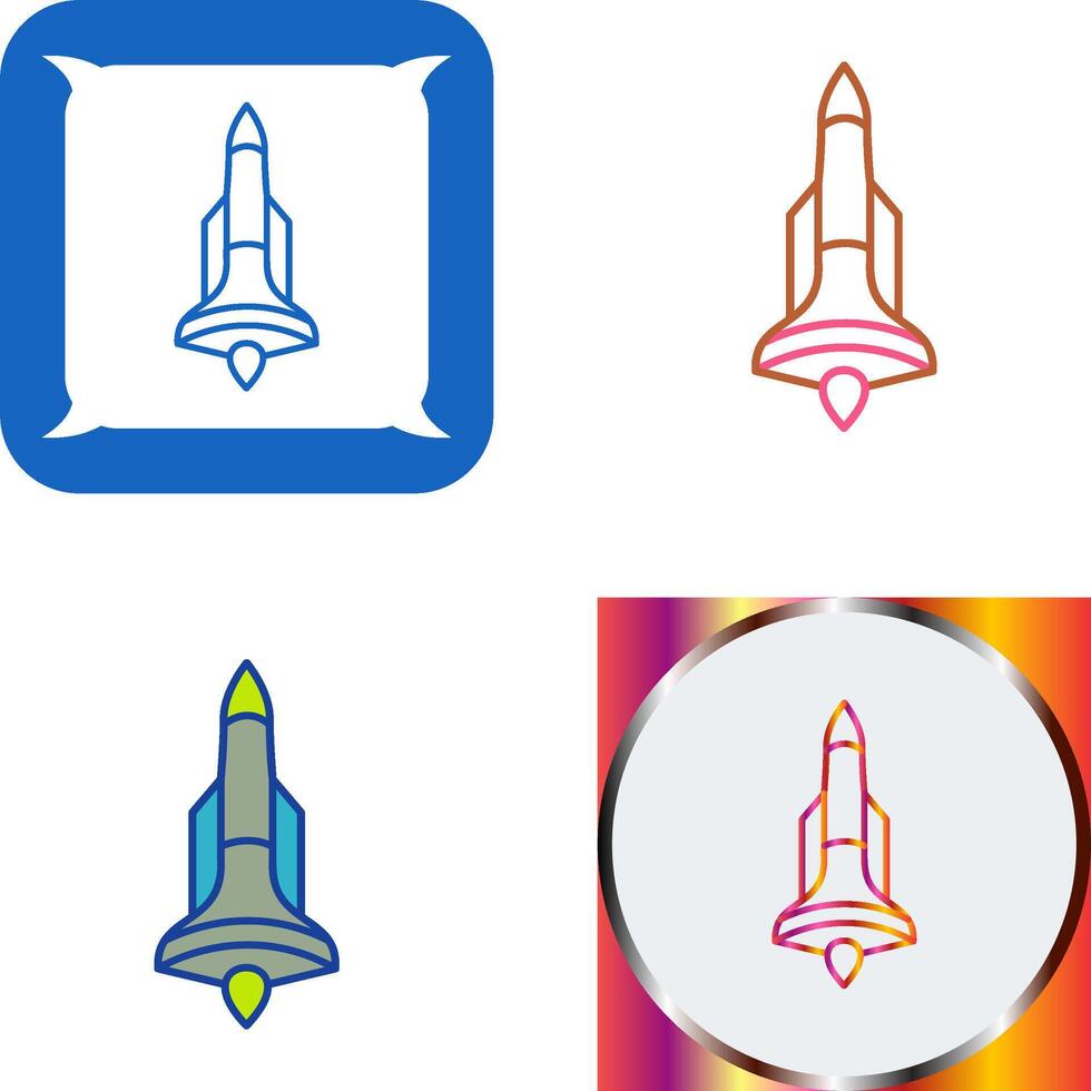 Rocket Icon Design vector