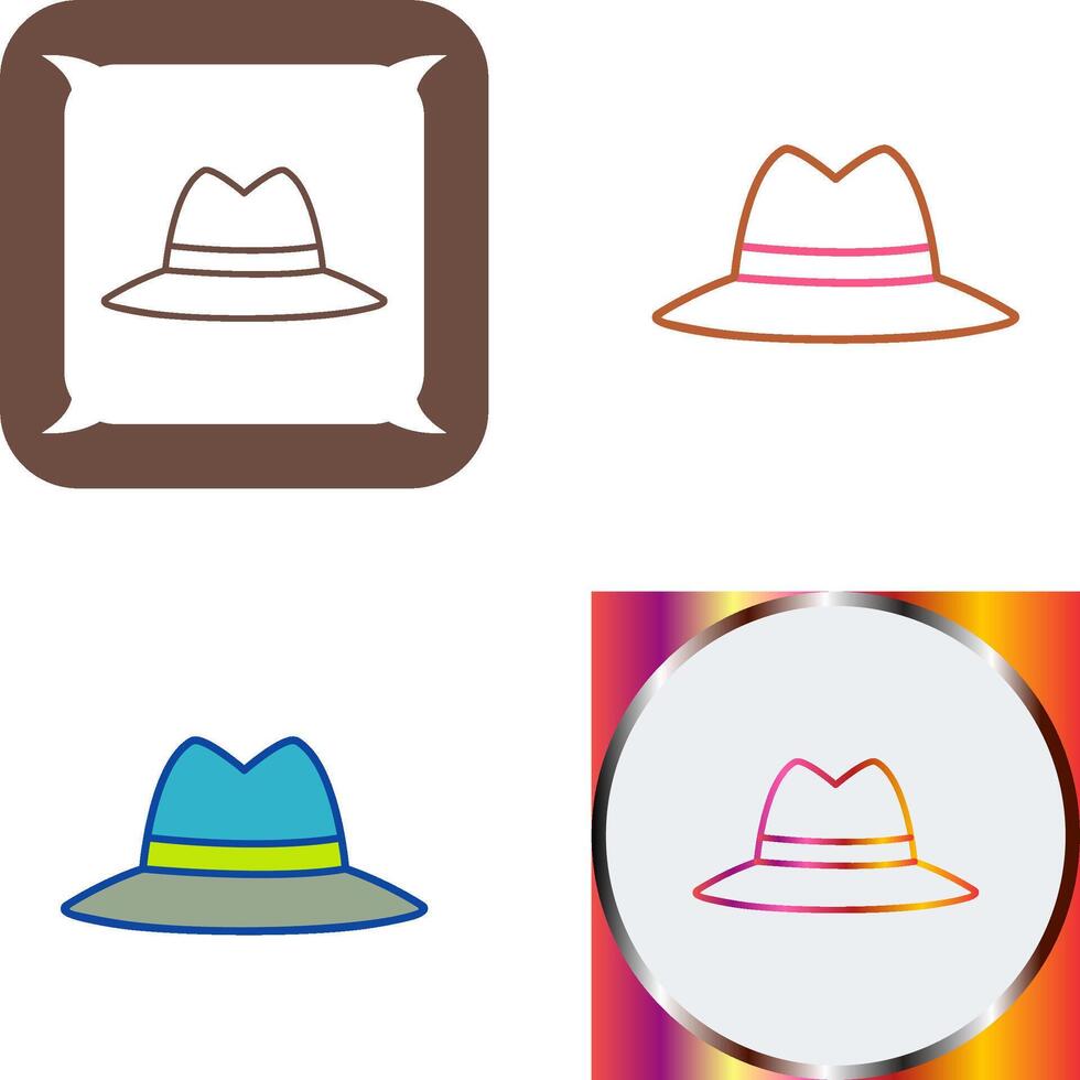 Hat Icon Design vector