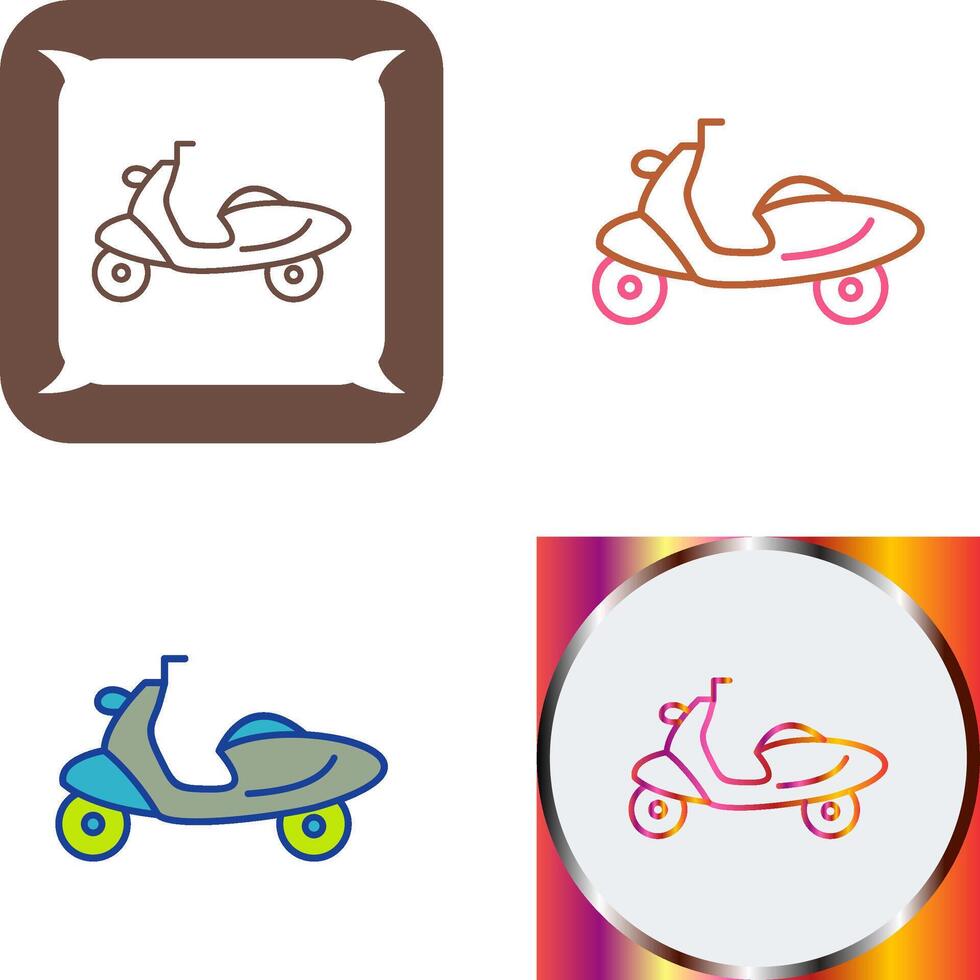 Scooter Icon Design vector