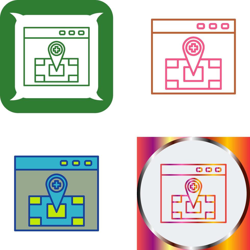 Location Icon Design vector