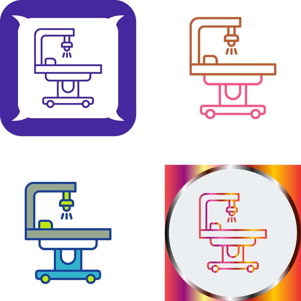 Operating Room Icon Design vector