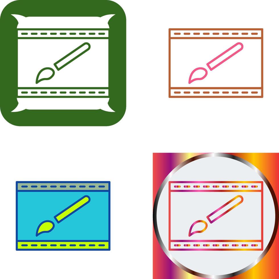 Unique Website Design Icon Design vector