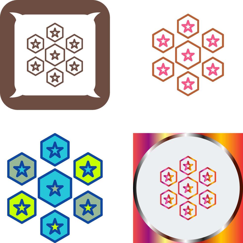Unique Reputation Management Icon Design vector