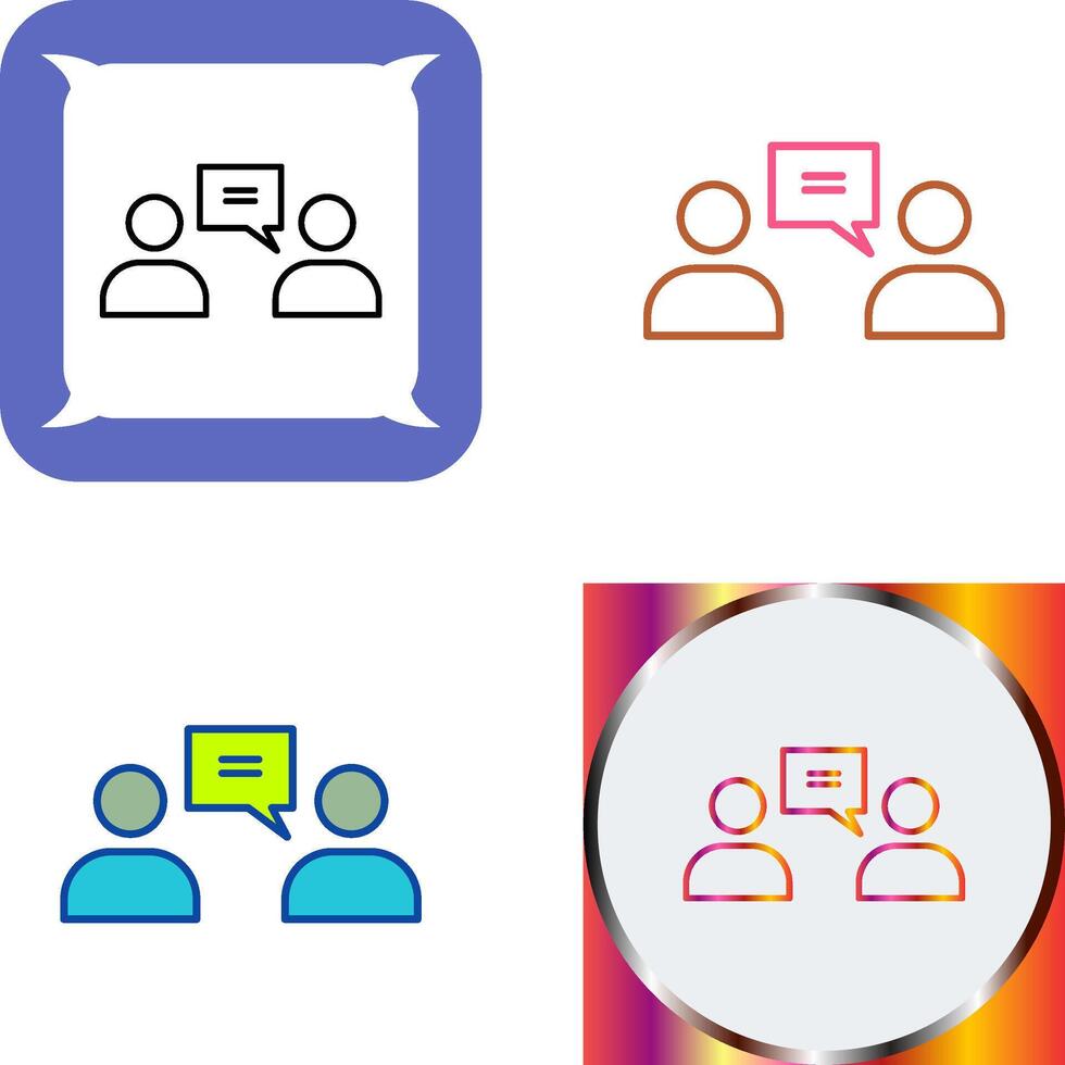 Customer Engagement Icon Design vector