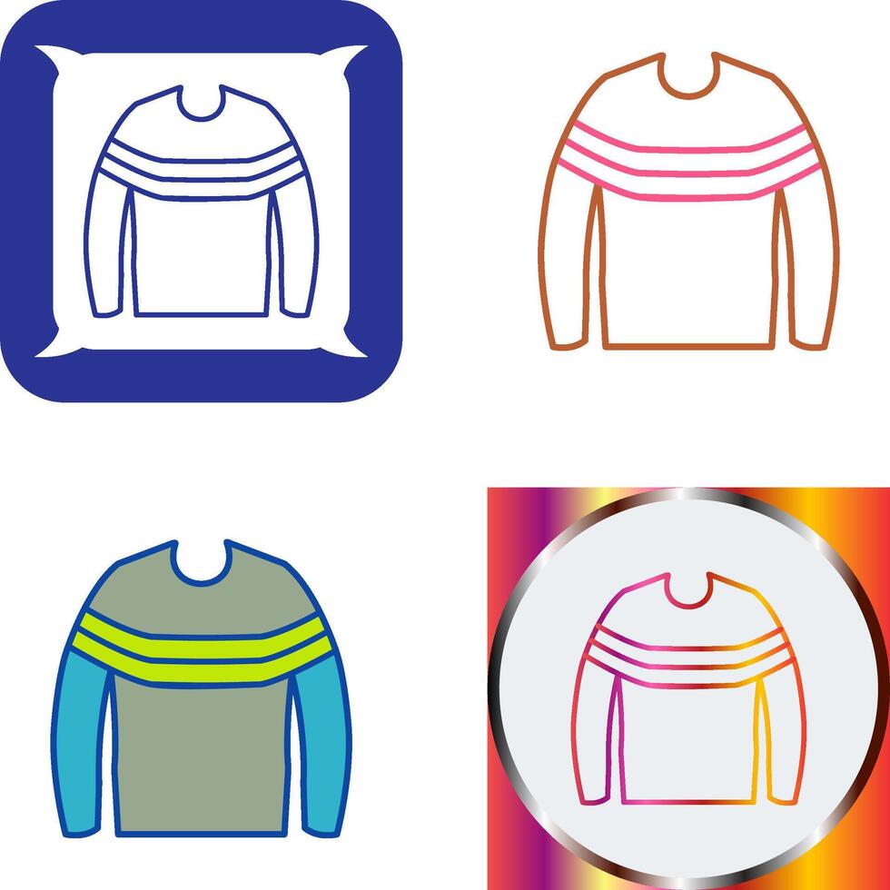 Sweater Icon Design vector