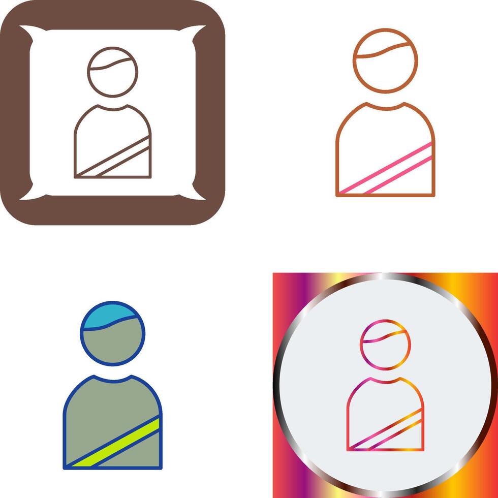 Member Icon Design vector