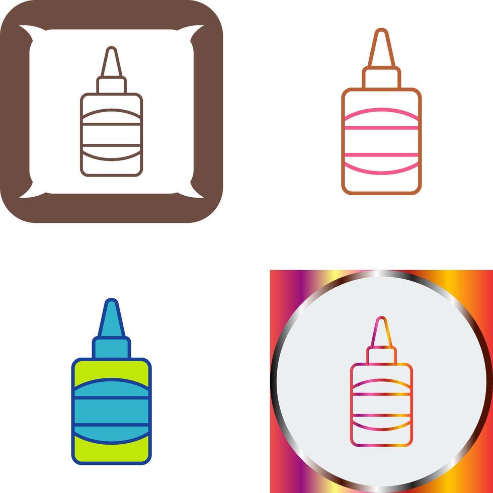 Glue Icon Design vector