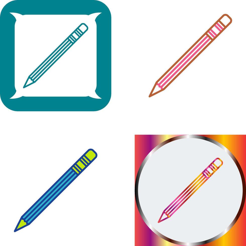Pencil Icon Design vector