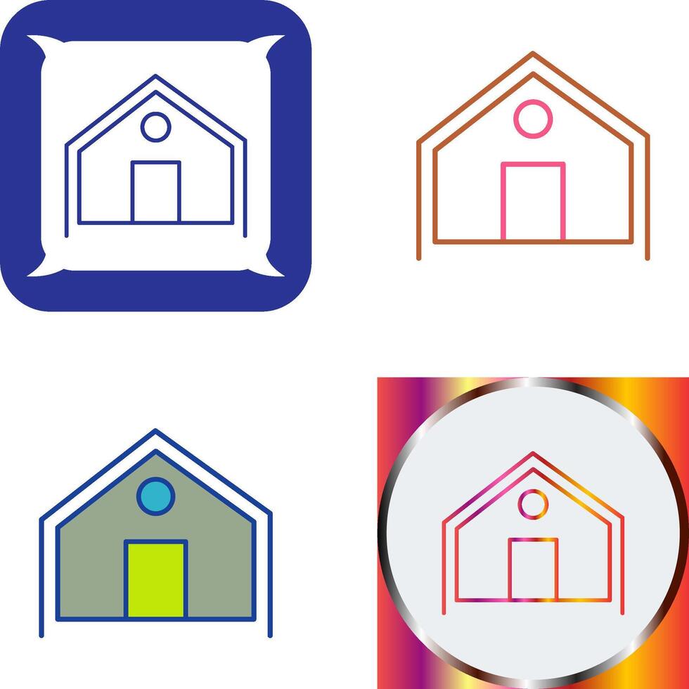 Tent Icon Design vector