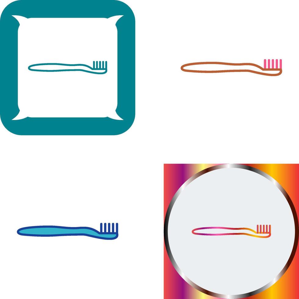 Toothbrush Icon Design vector