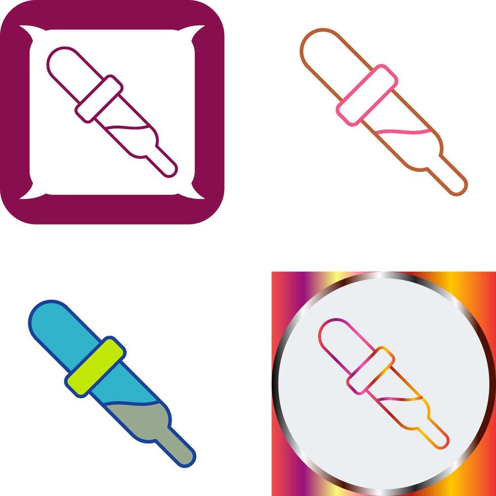 Dropper Icon Design vector