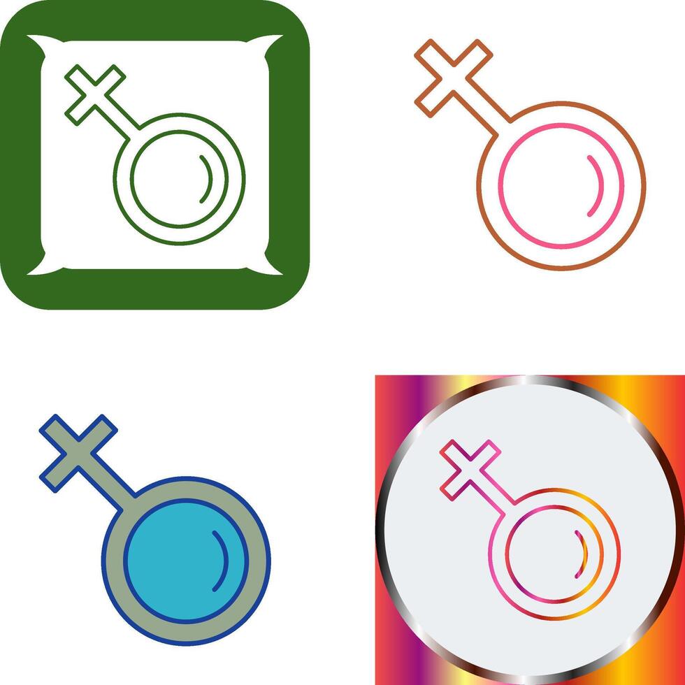 Female Icon Design vector