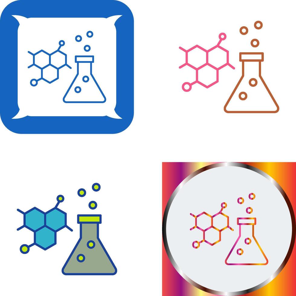 Chemistry Icon Design vector