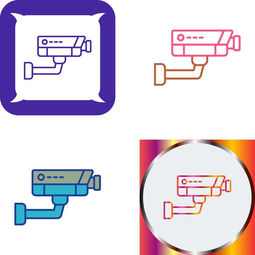 Cctv Icon Design vector
