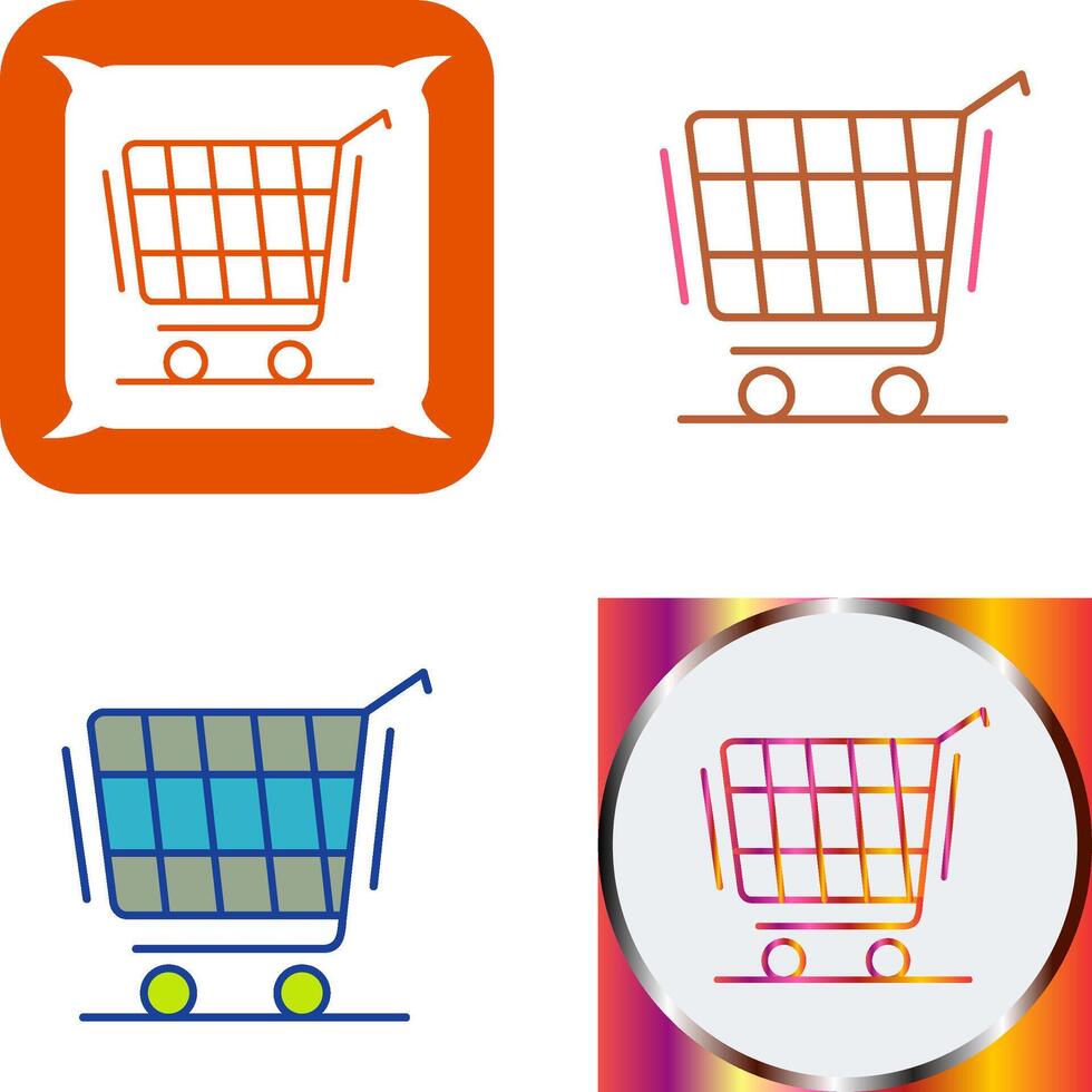Shopping Cart Icon Design vector