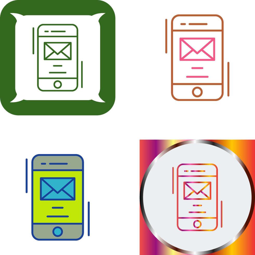Mail Icon Design vector