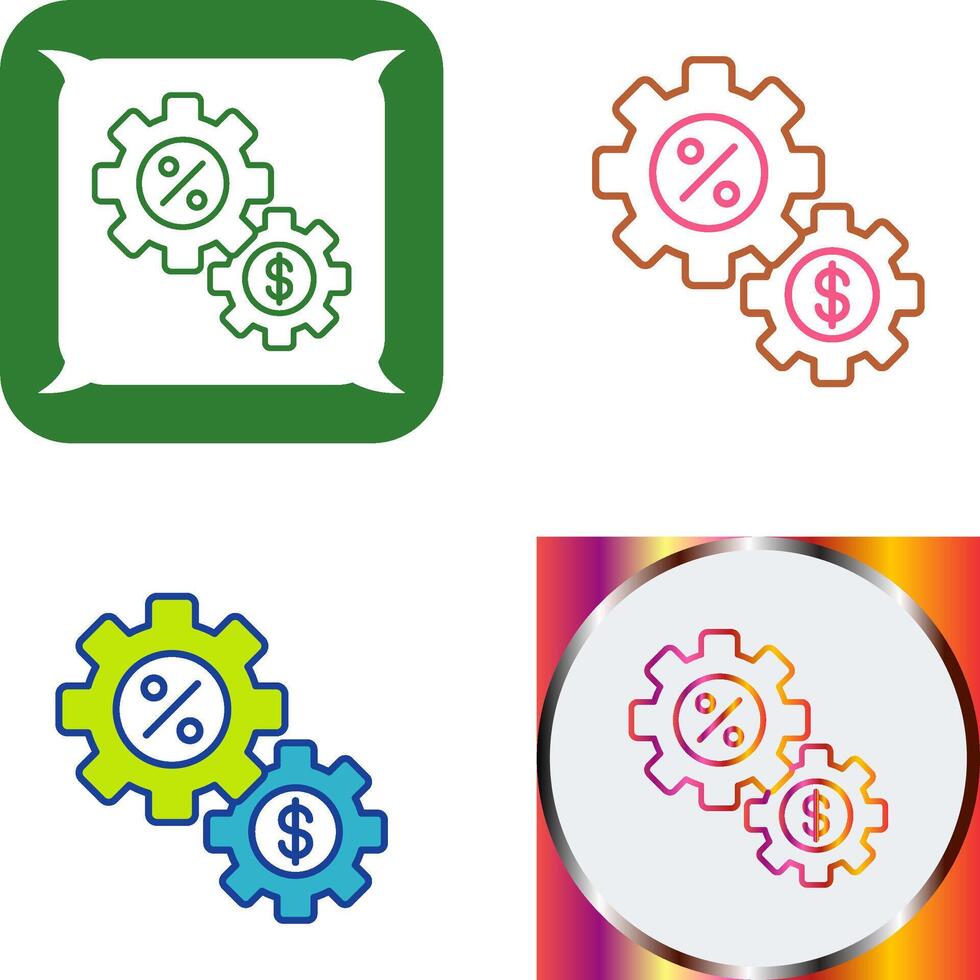 Gear Icon Design vector