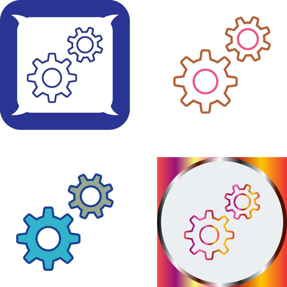 Setting Icon Design vector
