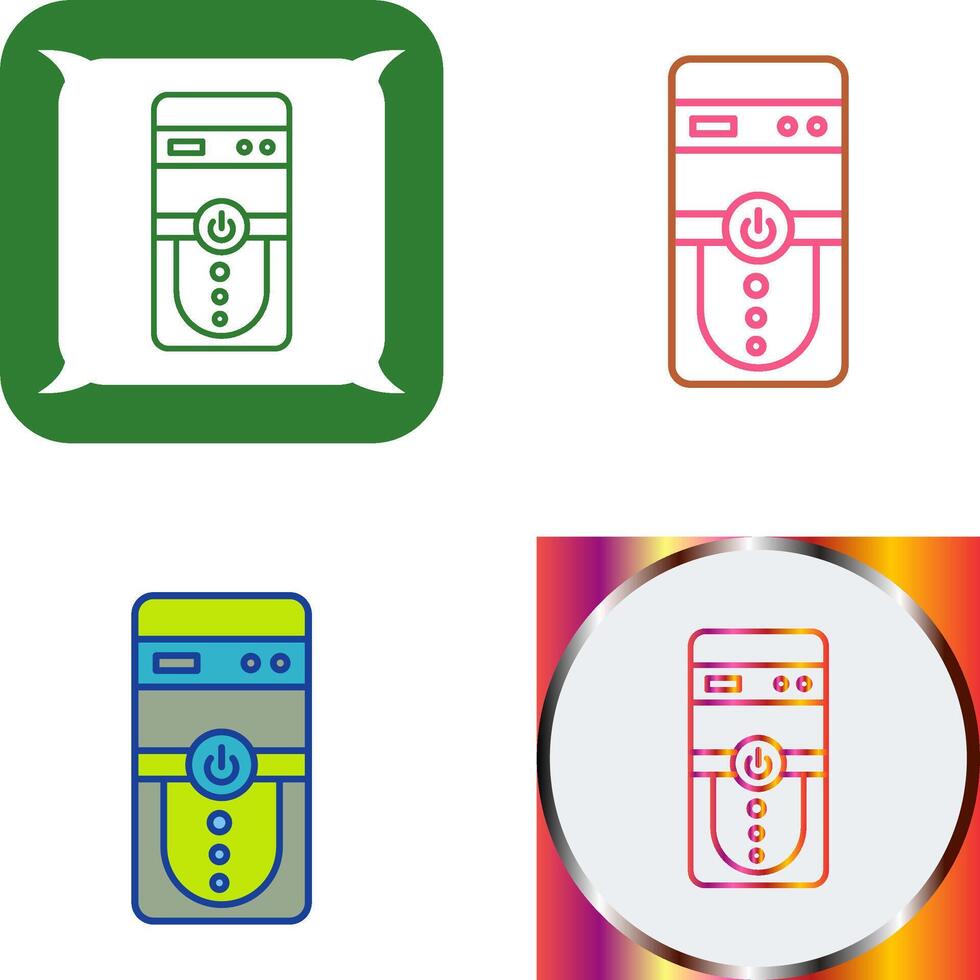Cpu Icon Design vector