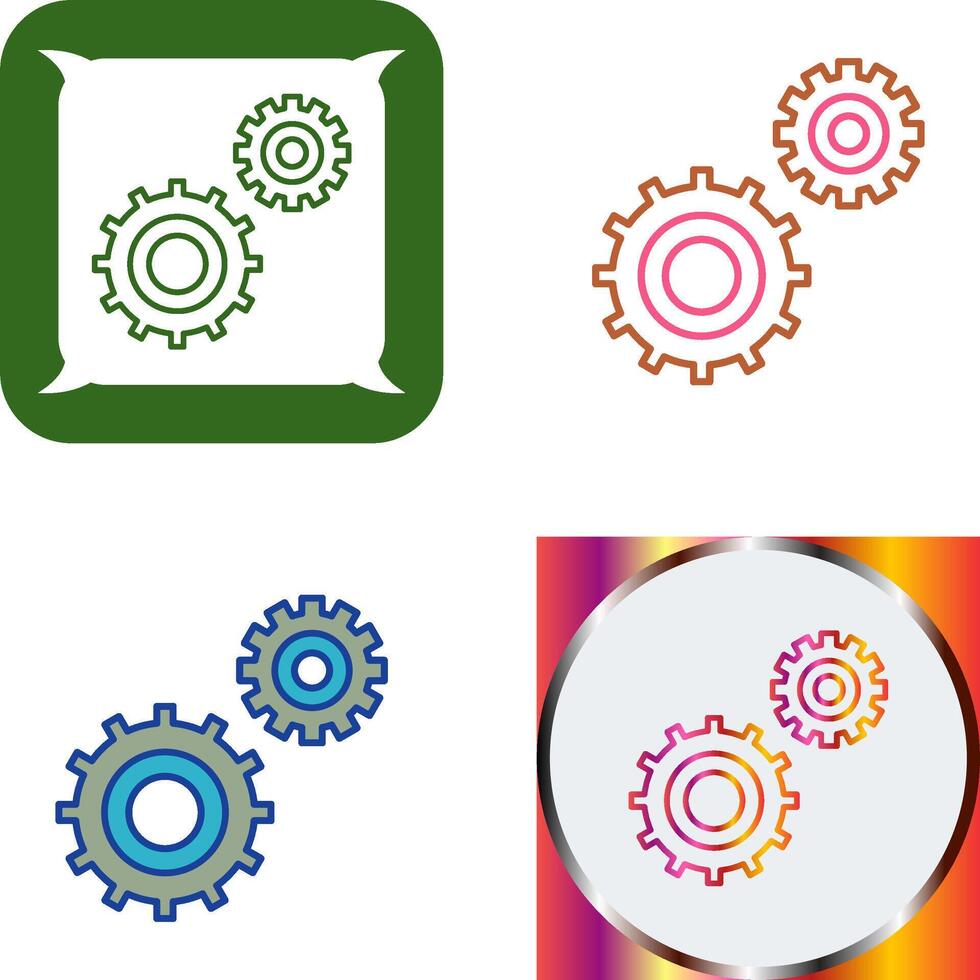 Setting Icon Design vector