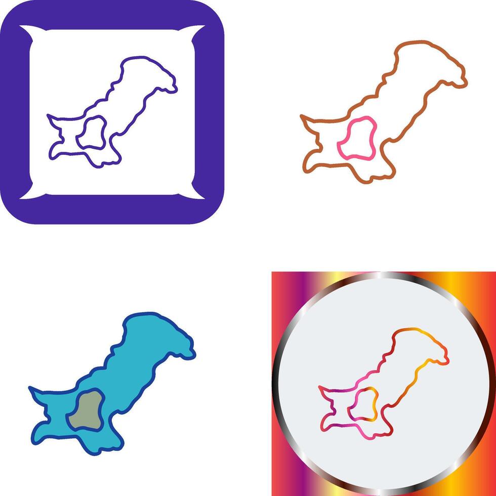 Map Icon Design vector