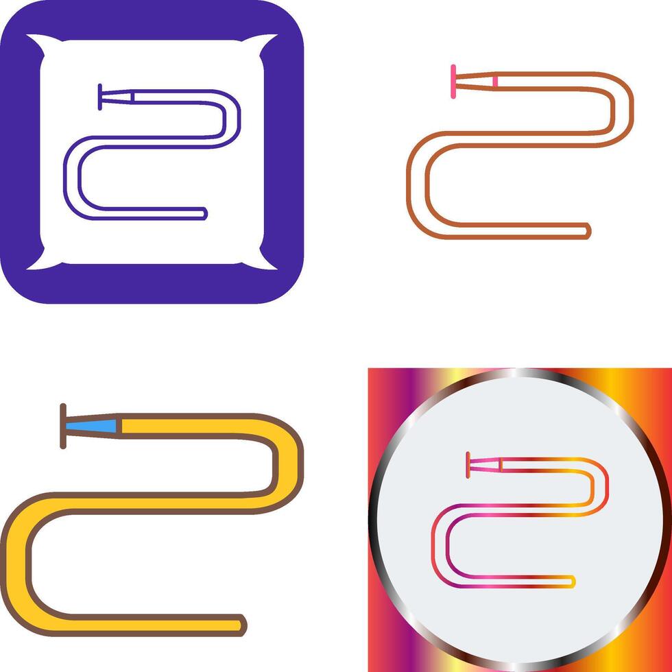 Water Pipe Icon Design vector