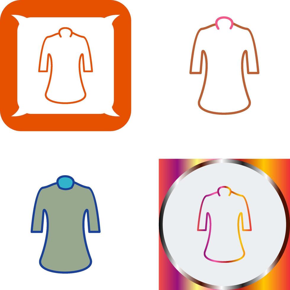 Ladies Shirt Icon Design vector