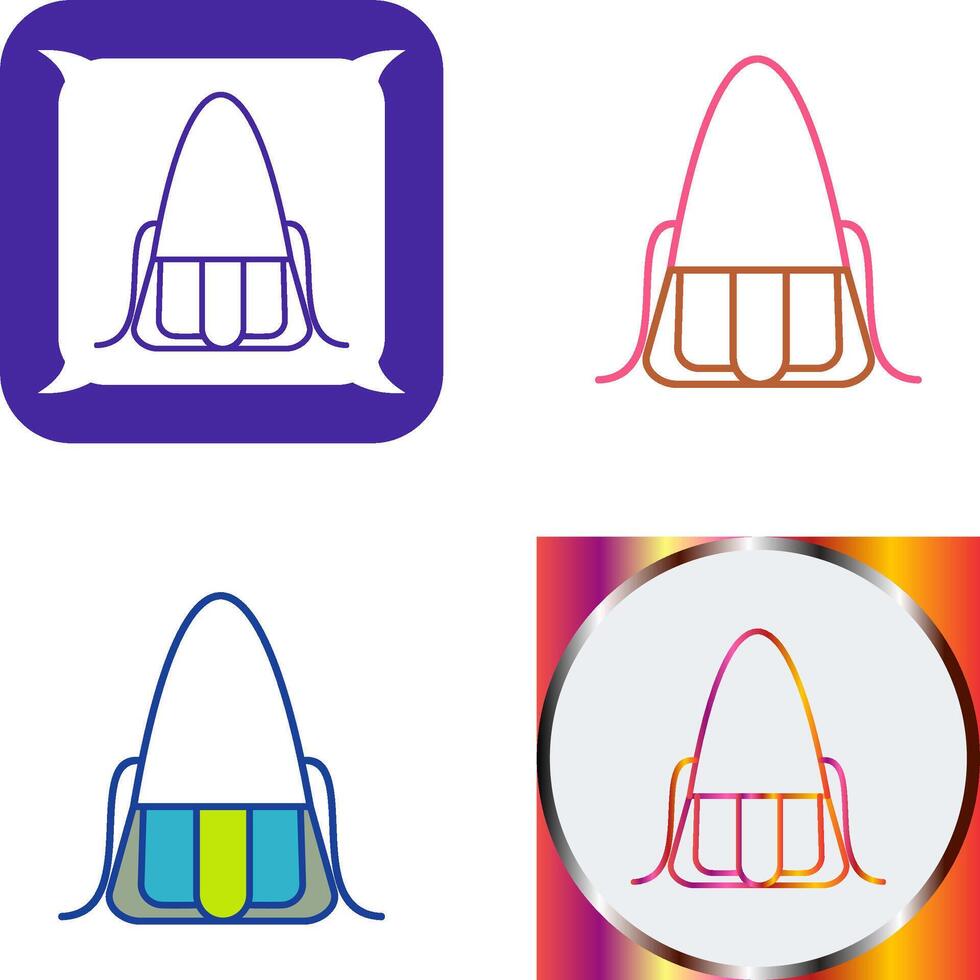 Bag Icon Design vector
