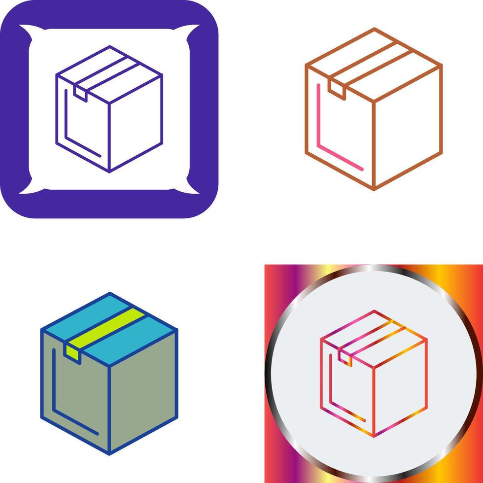 Package Icon Design vector