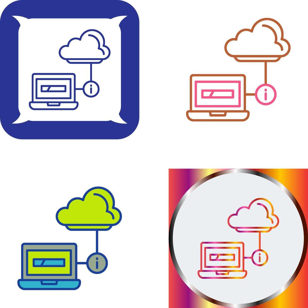 Laptop Icon Design vector