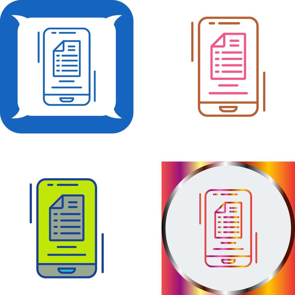 To Do List Icon Design vector