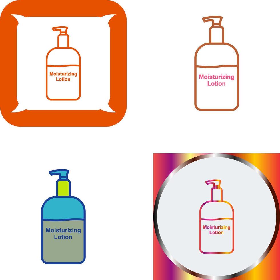Lotion Icon Design vector