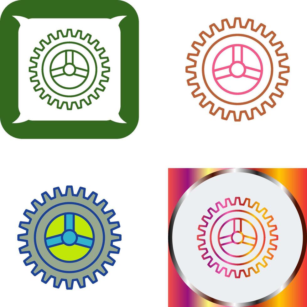 Settings Icon Design vector