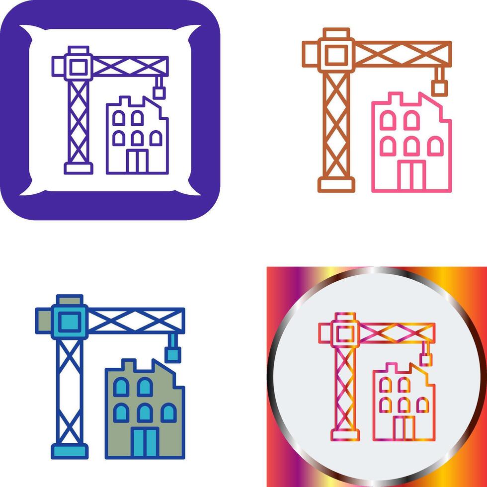 Construction Icon Design vector