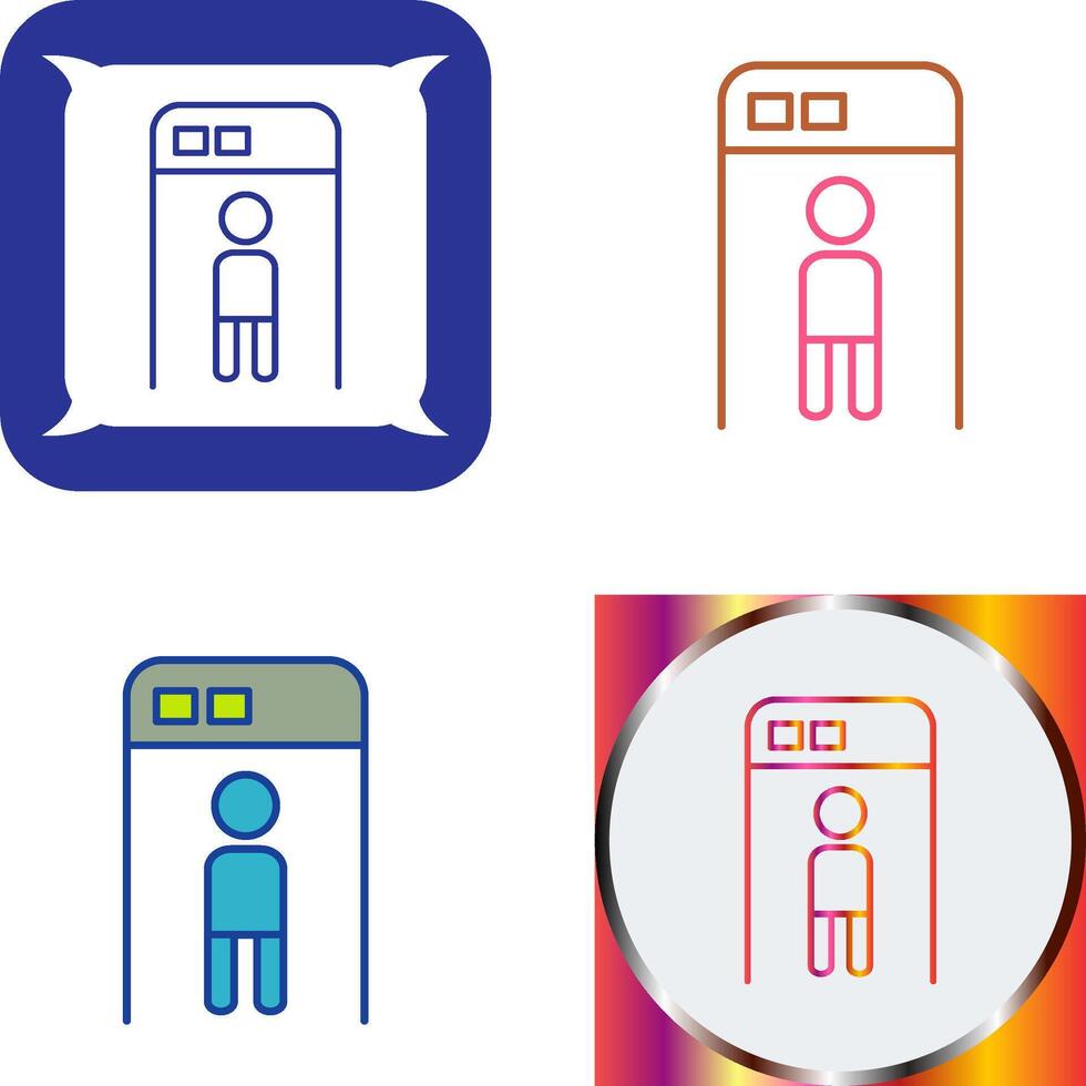 Security Check Icon Design vector