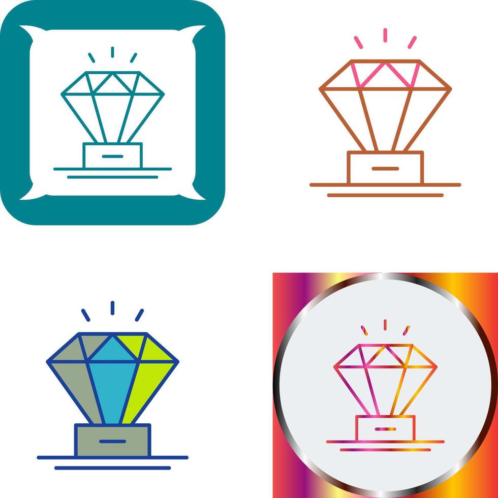 Diamond Icon Design vector