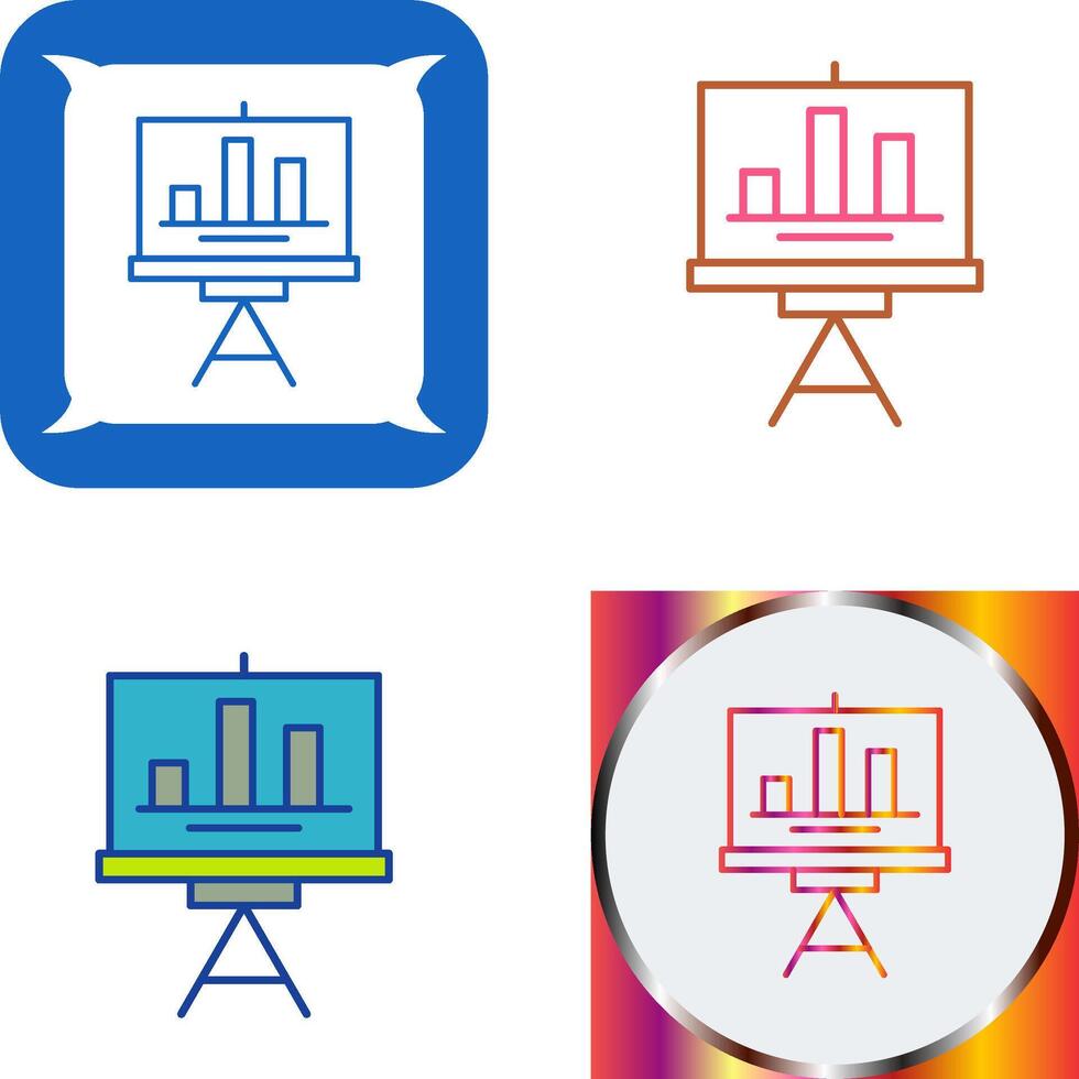 Statistics Icon Design vector
